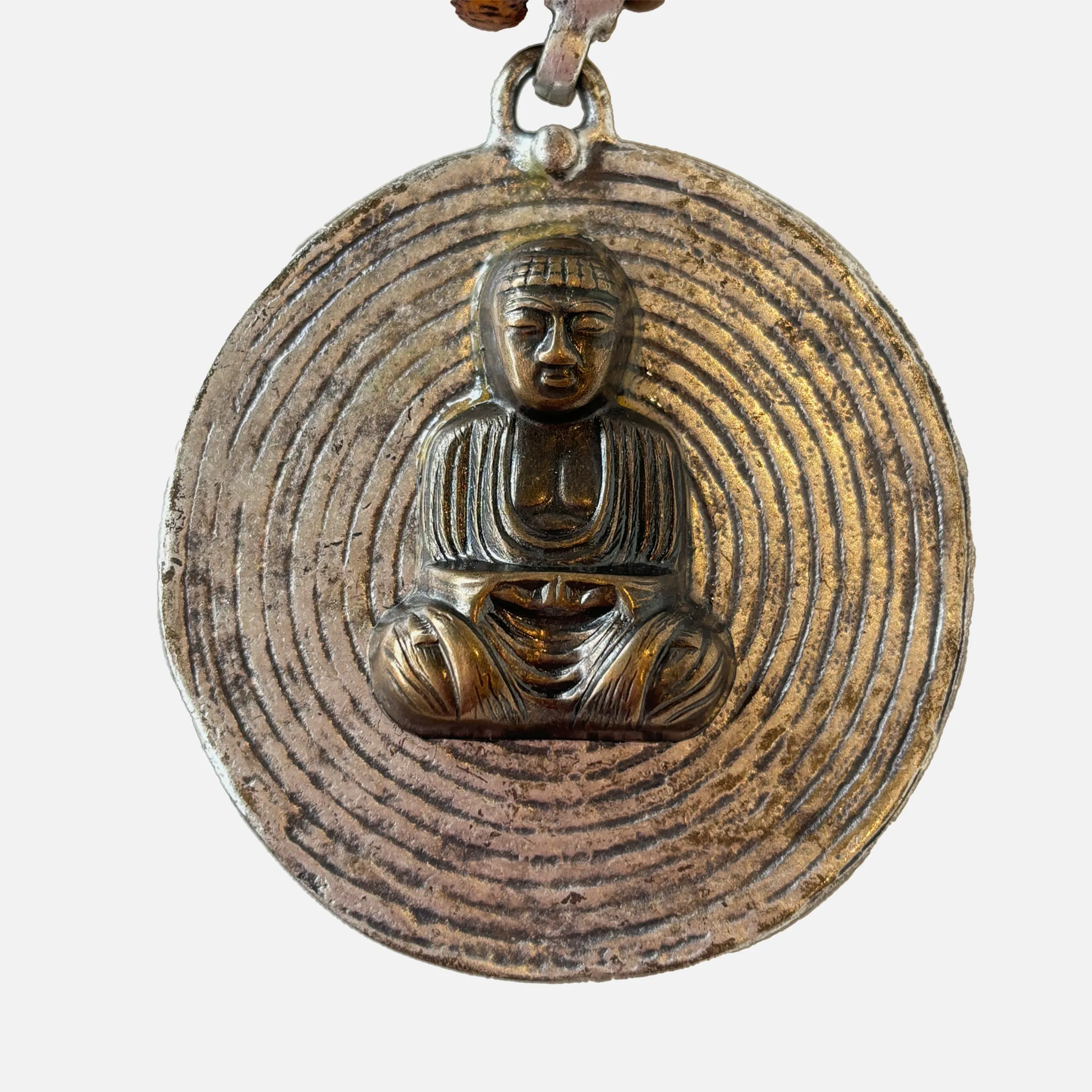 Meditating Buddha Beaded Necklace (94)