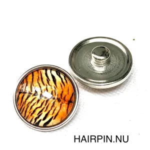 Metal Hairpin click / chunk button 014f