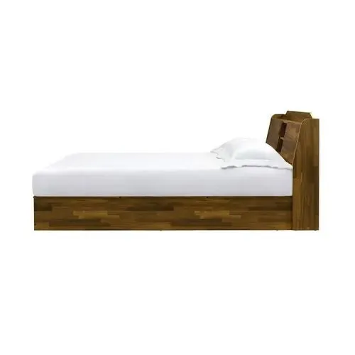 Monica Queen Bed, Walnut Finish