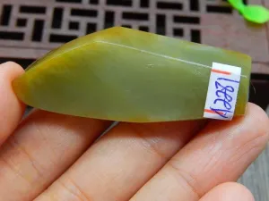 Natural Jade Rough Jadeite Raw (20g, 52X20X10mm)