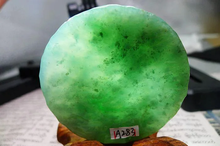 Natural Jade Rough Jadeite Raw (59g,5.5X0.75cm)