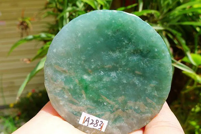 Natural Jade Rough Jadeite Raw (59g,5.5X0.75cm)