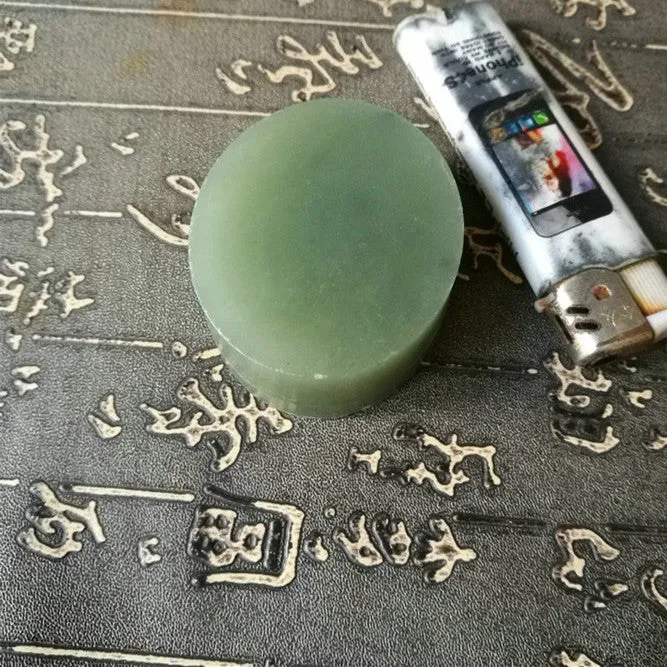 Natural Kunlun Jade Rough Nephrite Raw (117g,5.2X2.2cm)