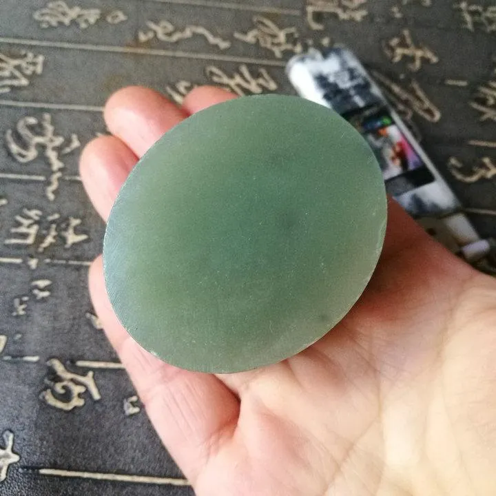 Natural Kunlun Jade Rough Nephrite Raw (117g,5.2X2.2cm)