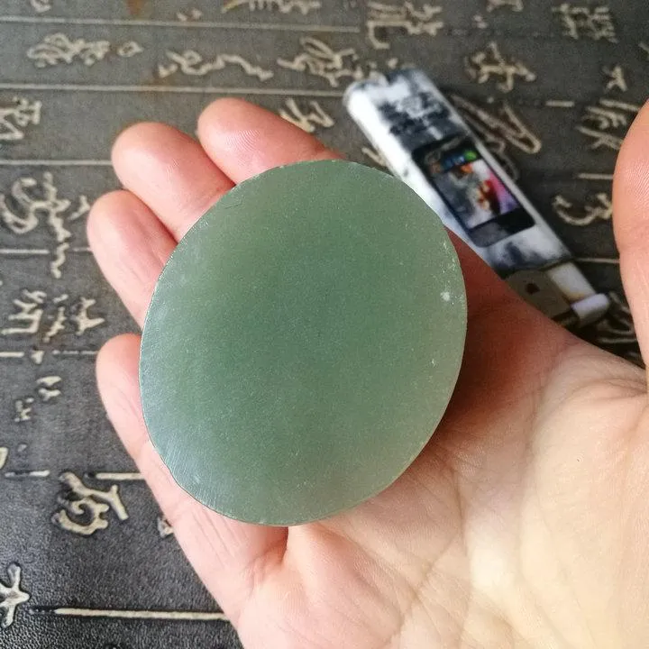 Natural Kunlun Jade Rough Nephrite Raw (117g,5.2X2.2cm)