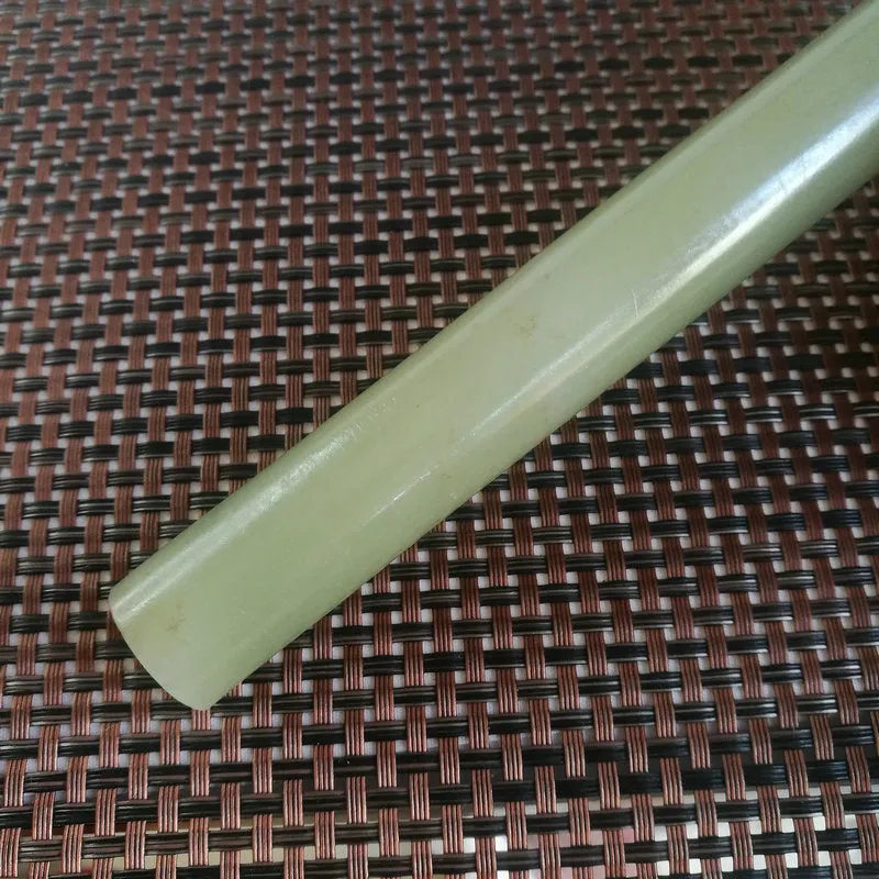 Natural Kunlun Jade Rough Nephrite Raw (135g,16.5X2X1.6cm)