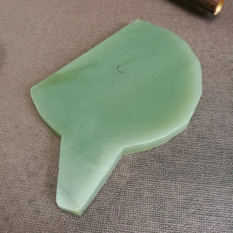 Natural Kunlun Jade Rough Nephrite Raw (186g,10X7.5X0.9cm)