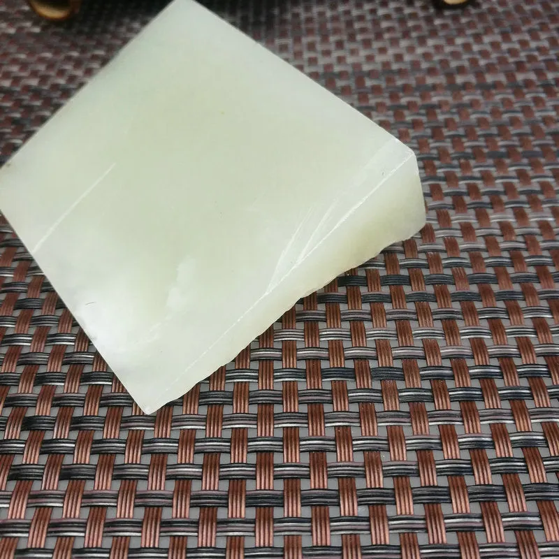 Natural Kunlun Jade Rough Nephrite Raw (187g,8X6X2.5cm)