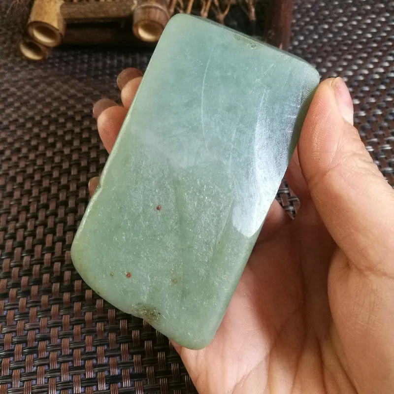 Natural Kunlun Jade Rough Nephrite Raw (273g,7X4.4X3cm)