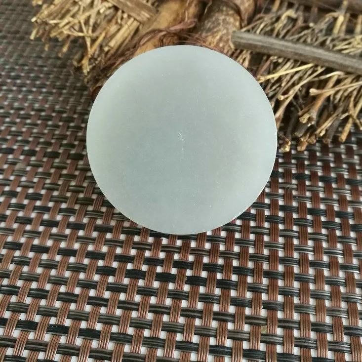 Natural Kunlun Jade Rough Nephrite Raw (83g,5X1.5cm)