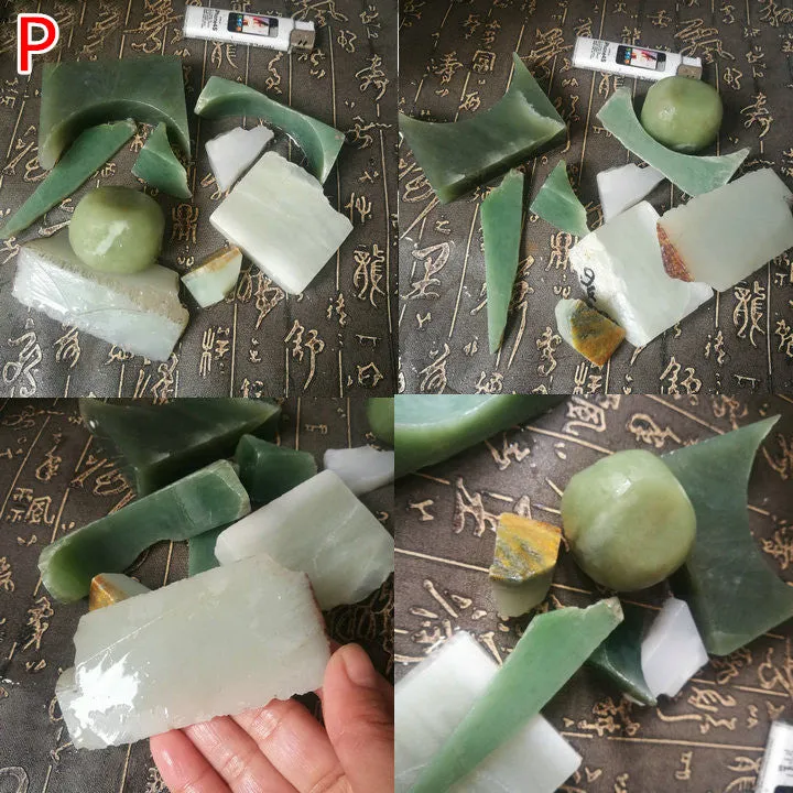 Natural KunLun   Siberian Russia Jade Rough Nephrite Remains