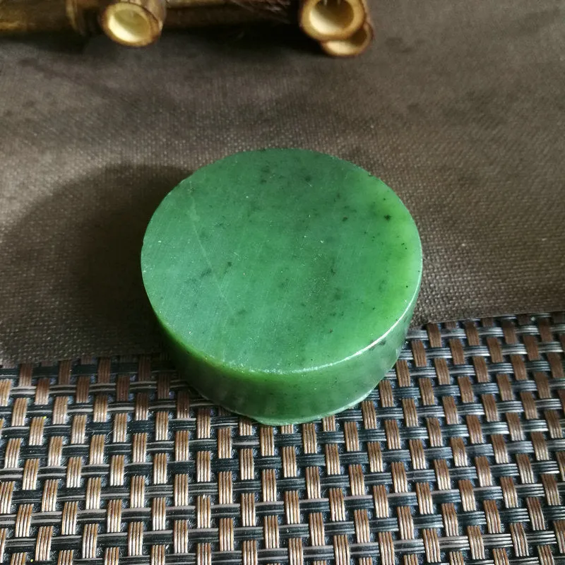 Natural Siberian Jade Rough Nephrite Raw (142g,5.4X2.1cm)