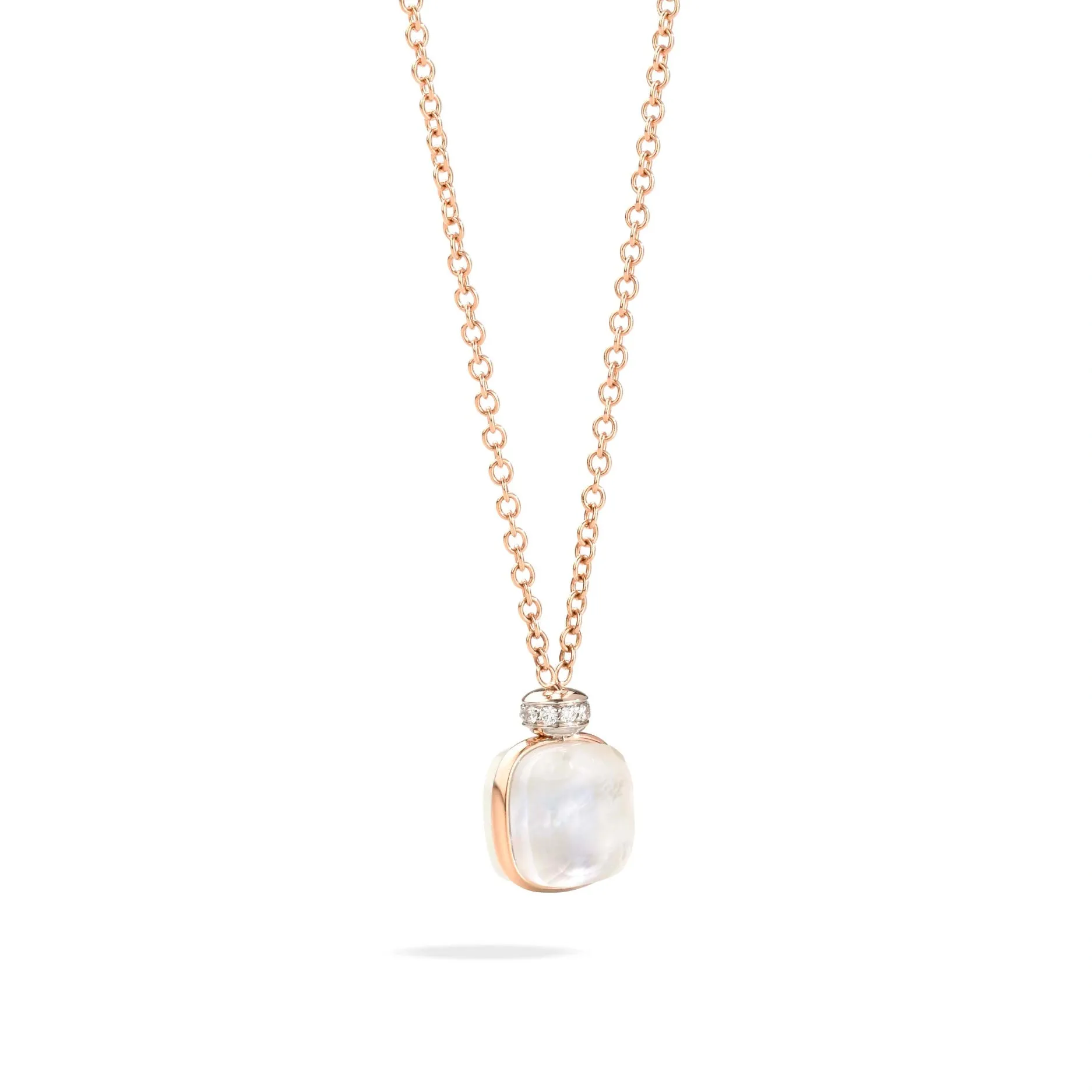 Nudo Necklace in White Topaz