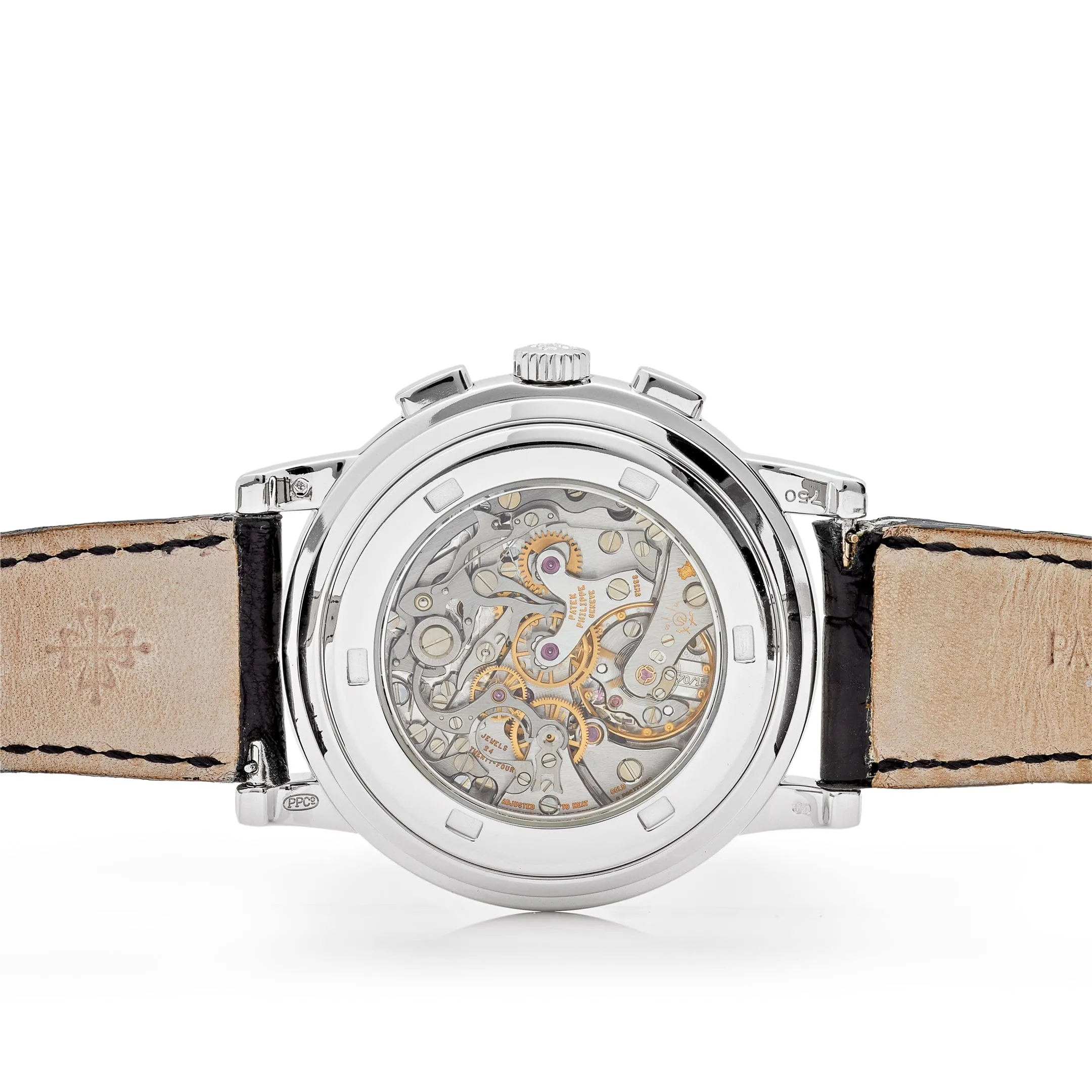 Patek Philippe Complications 5070G-001 Annual Calendar Chronograph White Gold Silver Dial (2005)