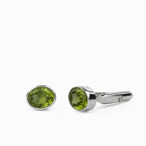 Peridot Cufflinks