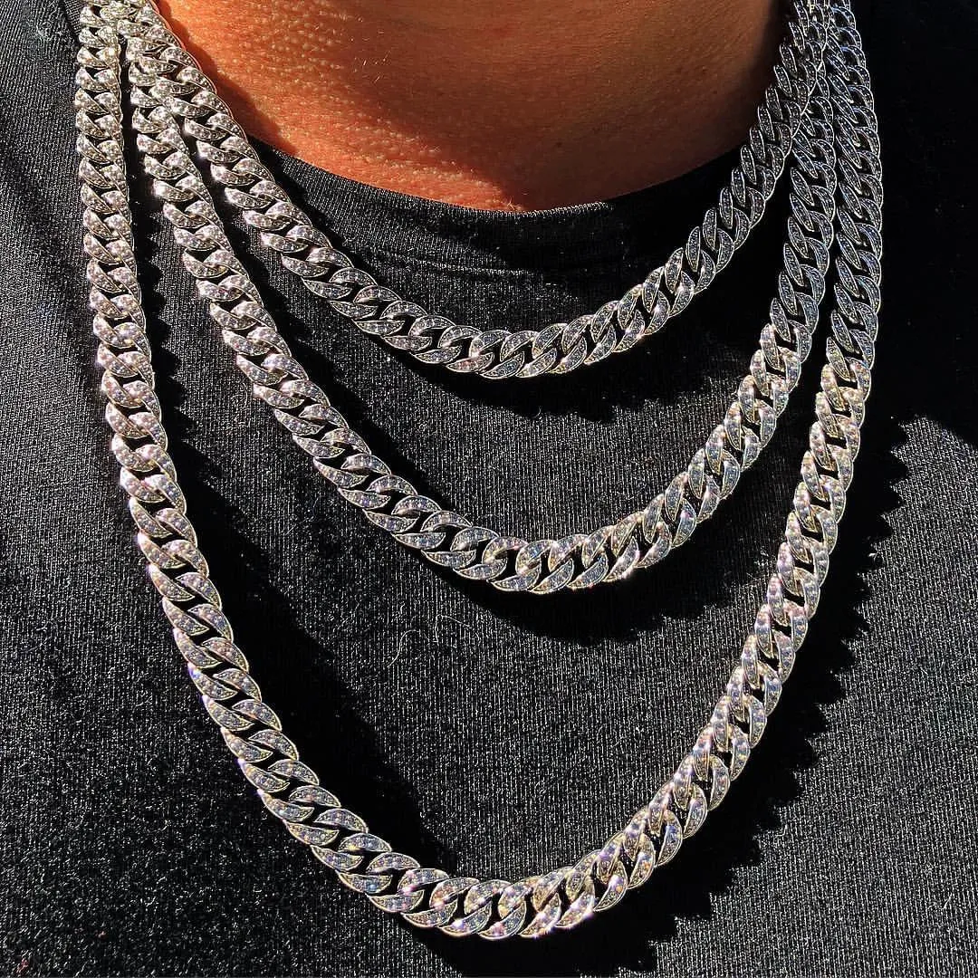 Personalized Men's Diamond Jackson Wang Same Style Cuban Link Chain