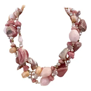 Pink Bead Necklace