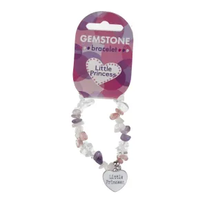 PINK GEMSTONE BRACELET LITTLE PRINCESS