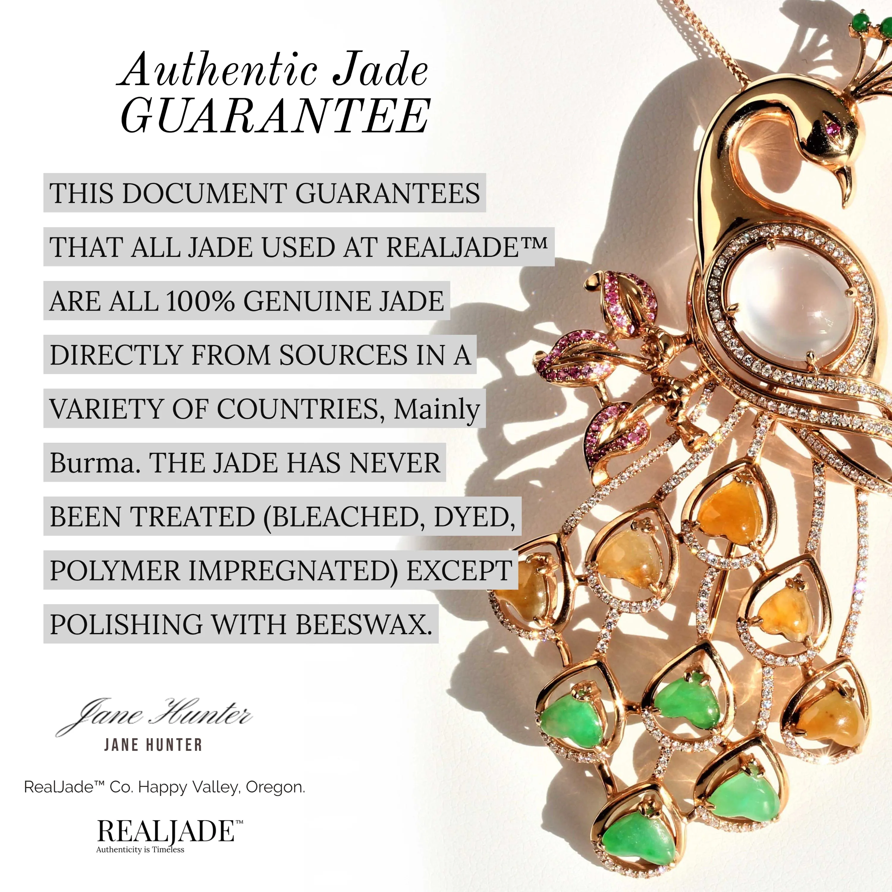 RealJade® "Submarine" Genuine High-quality Jade Jadeite Bracelet Bangle with 24k Yellow Gold UFO Charm Colorful #418