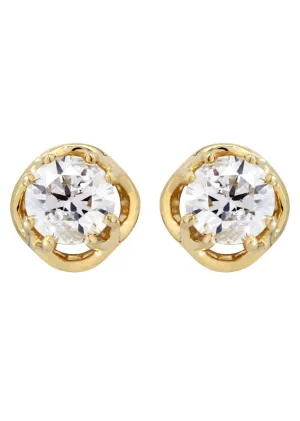 Round Diamond Stud Earrings | 1.75 Carats