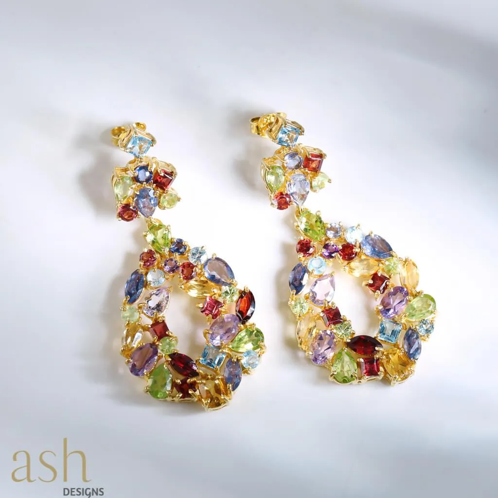 Royal Dream Semi-Precious Earrings