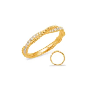 S Kashi & Sons Braided Wedding Band EN7969-B75YG