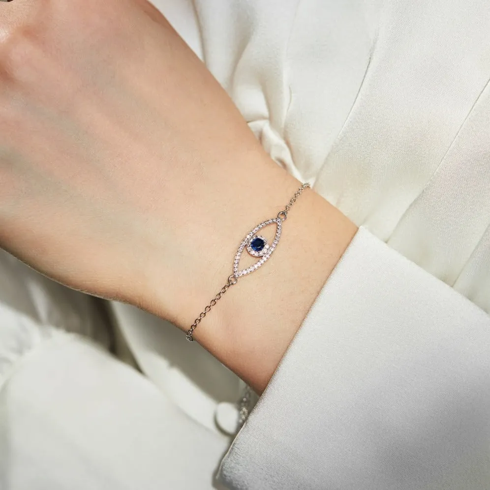 Sasha Bolo Evil Eye Bracelet