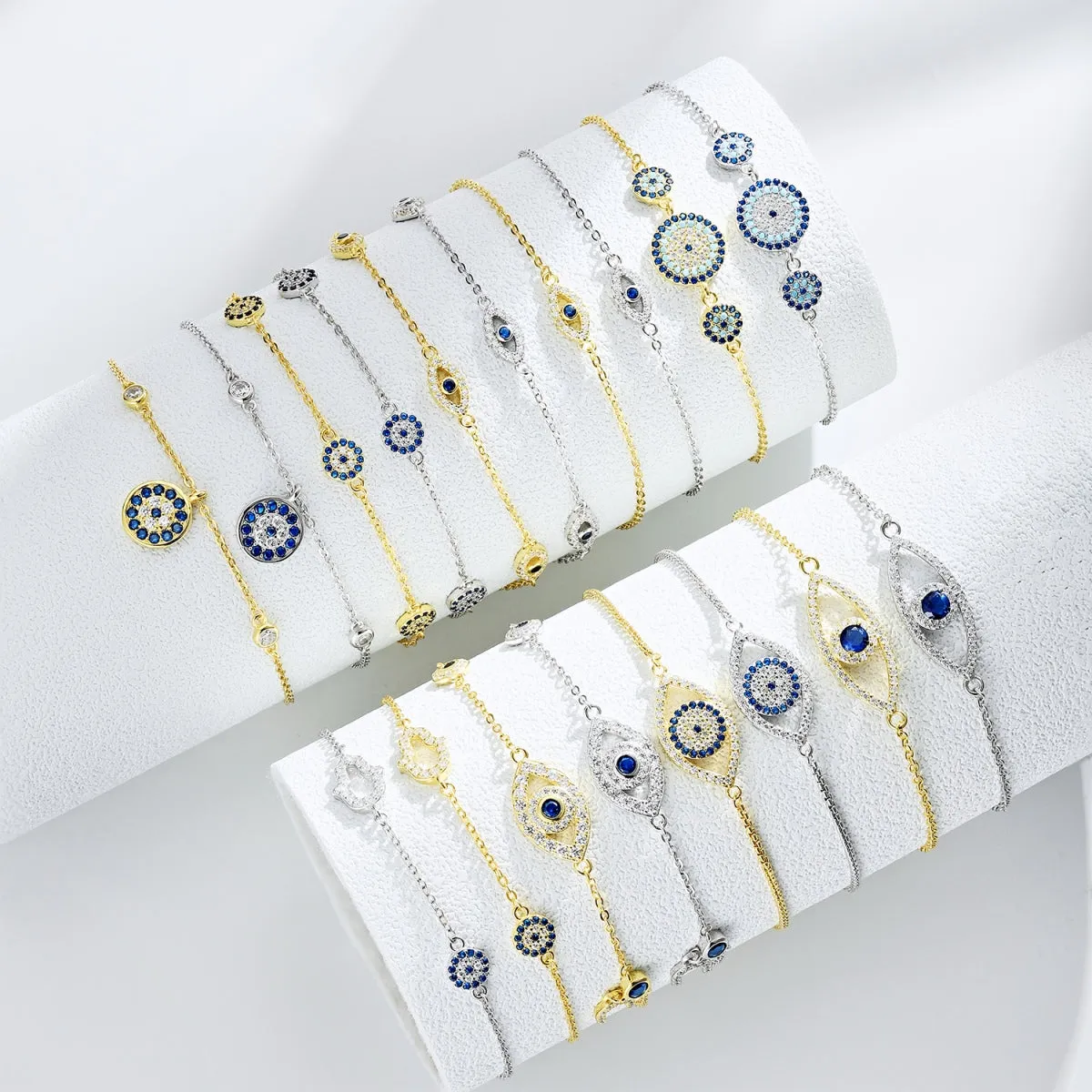 Sasha Bolo Evil Eye Bracelet