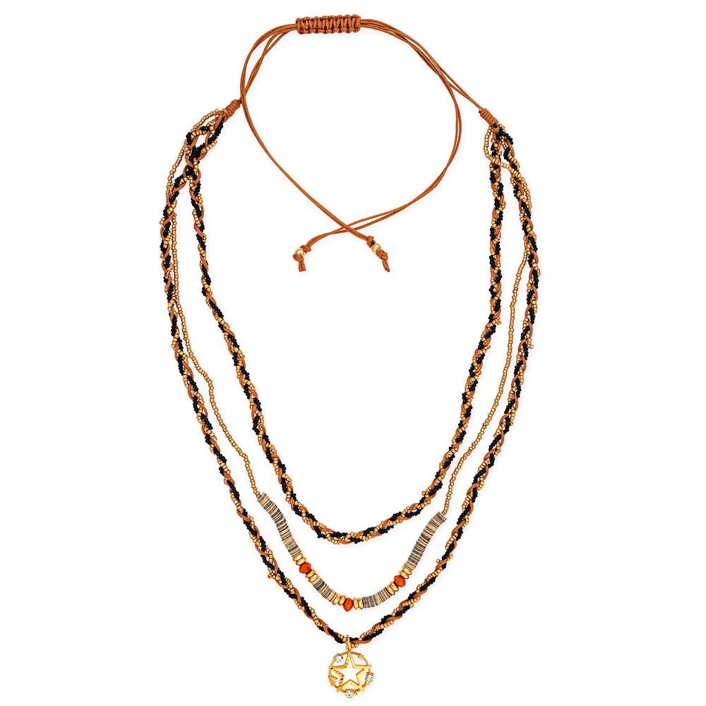 Selita Star Layered Necklace