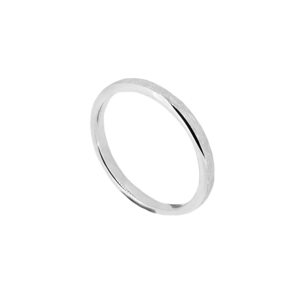 Silver Wedding Band