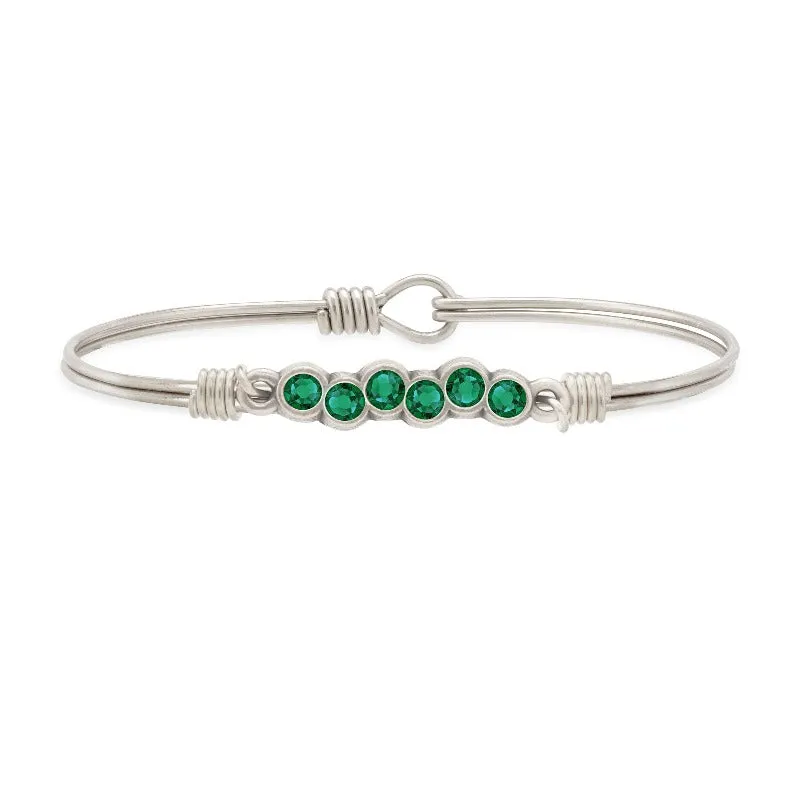 Starlight Bangle Bracelet In Emerald