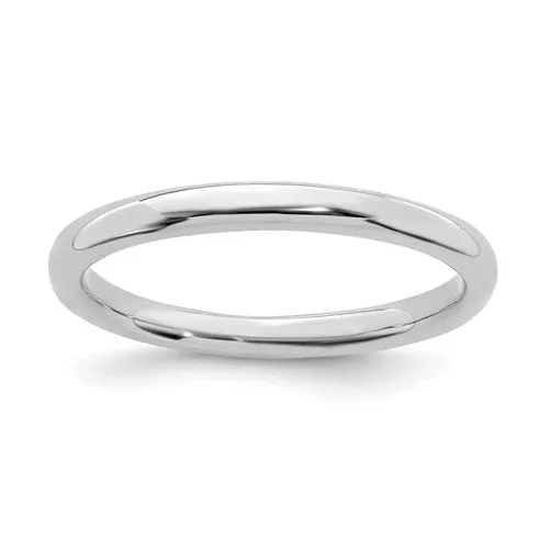 Sterling Silver Stackable Expressions 2.25mm Polished Band Ring