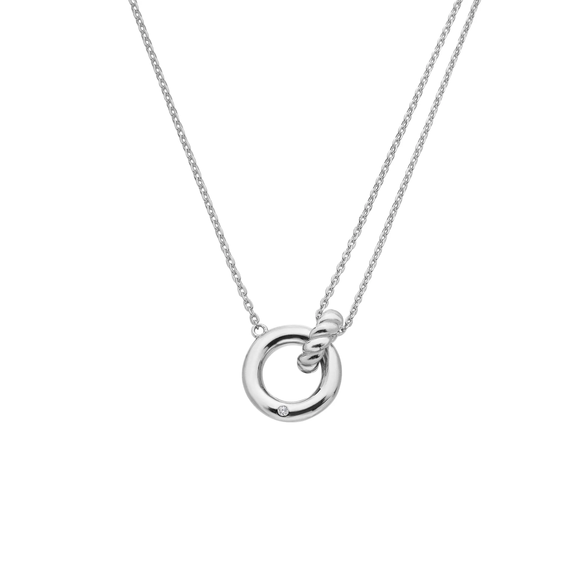 Sterling Silver Willow Rope Necklace Necklace DN210