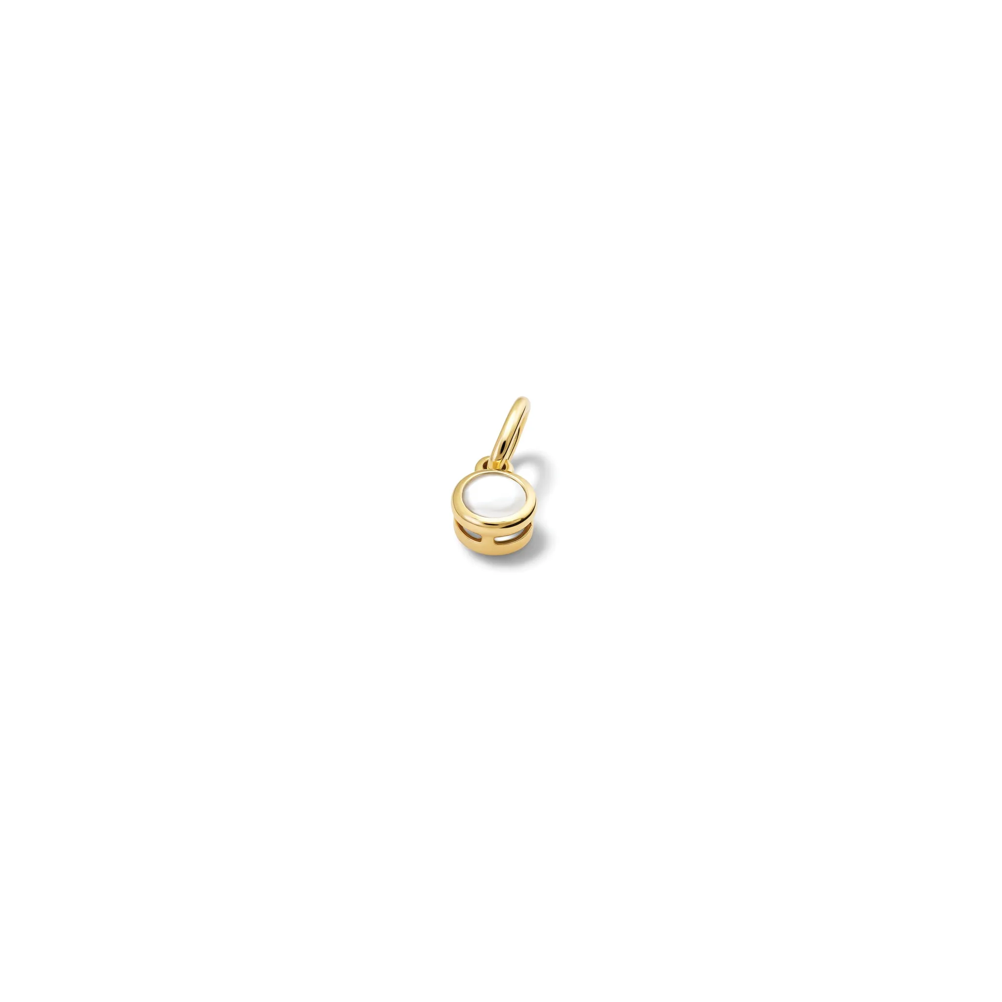 Talya Necklace Pendant Yellow Gold - Pearl