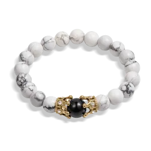 The Royal Howlite Bracelet