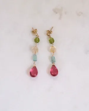 Tourmaline Tropical Earrings