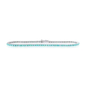 Turquoise Tennis Bracelet