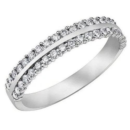 Two Row Wedding Band .25ct