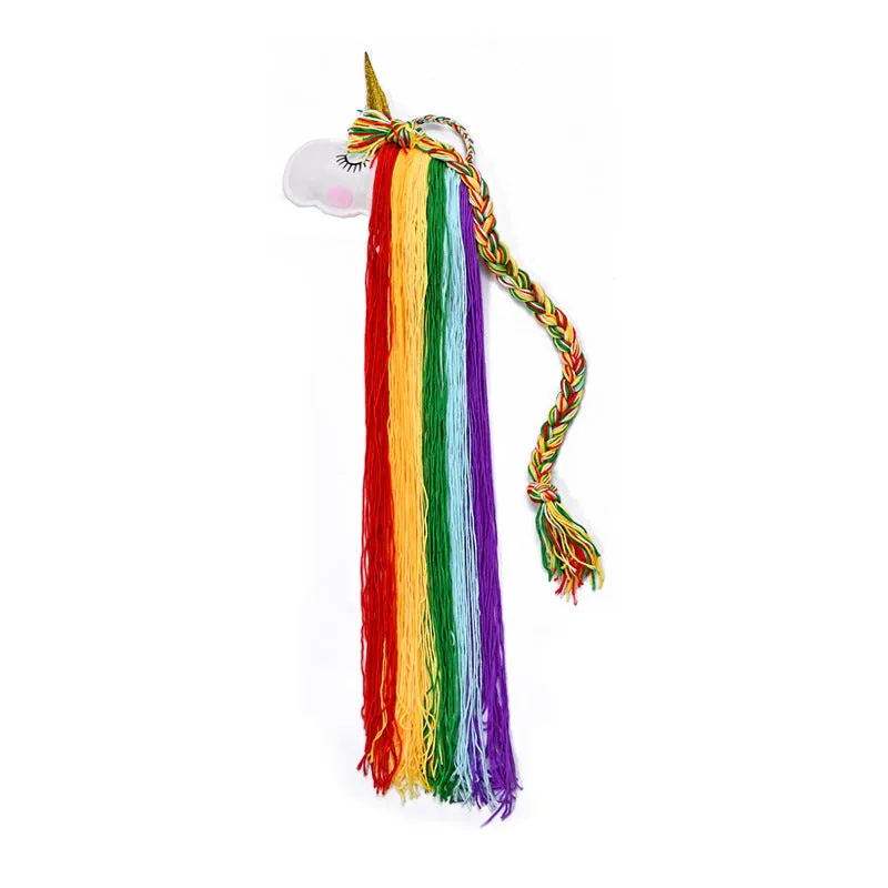 Unicorn Rainbow Hairpin Display Storage Wall Hanging Decoration