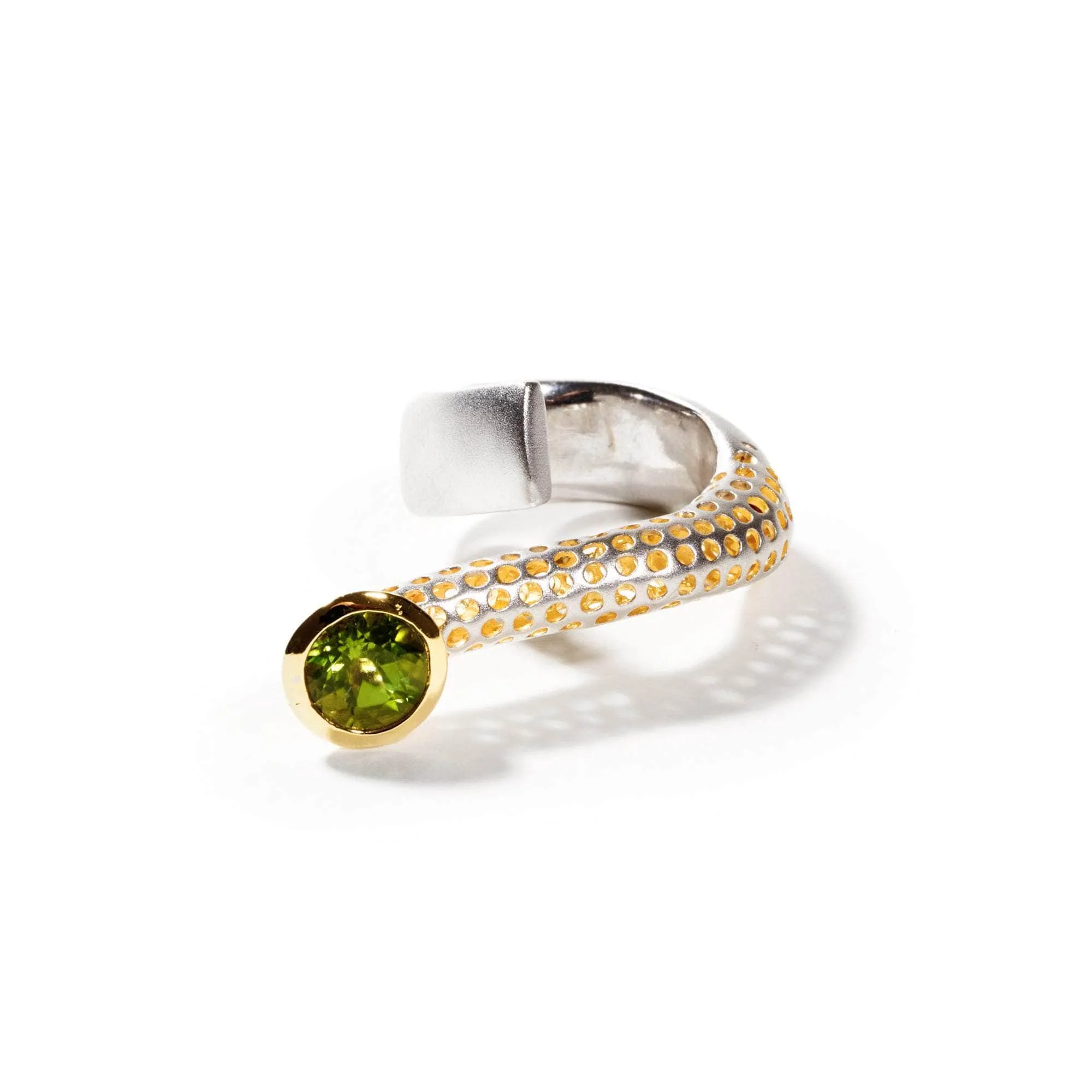 Vibrante Peridot Ring