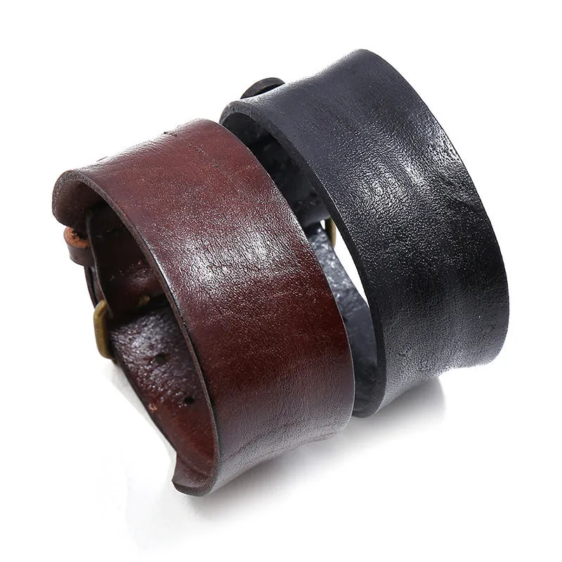 Vintage Leather Bracelet Personality Creative Punk Style