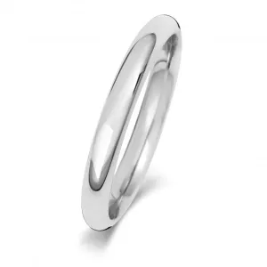 Wedding Band 9K Trad Court 2.5mm-1.15 Wedding  Ring W162WL