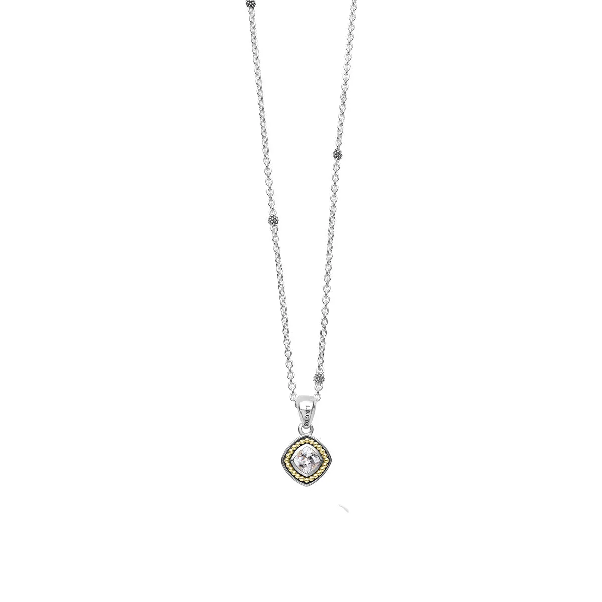 White Topaz Pendant Necklace