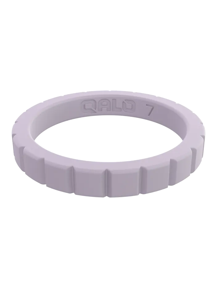 Women's Stackable Step Silicone Ring